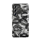 Black and Kiss Design Phone Case