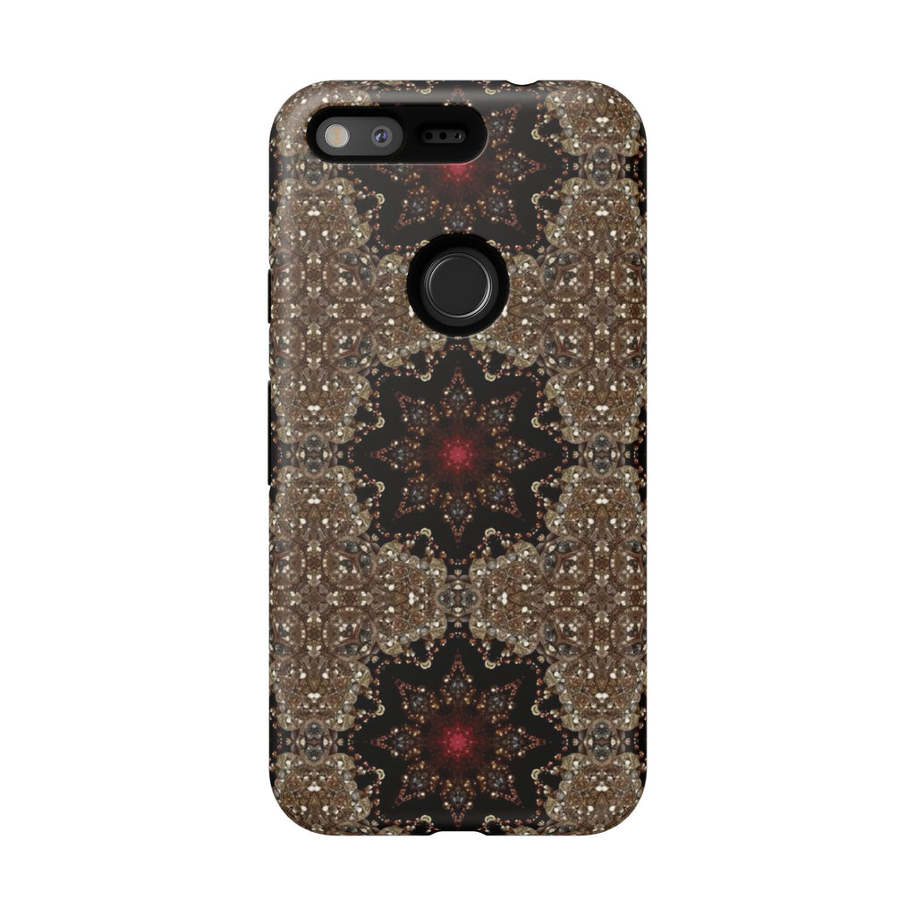 Brown Mandala Tough Protective Case