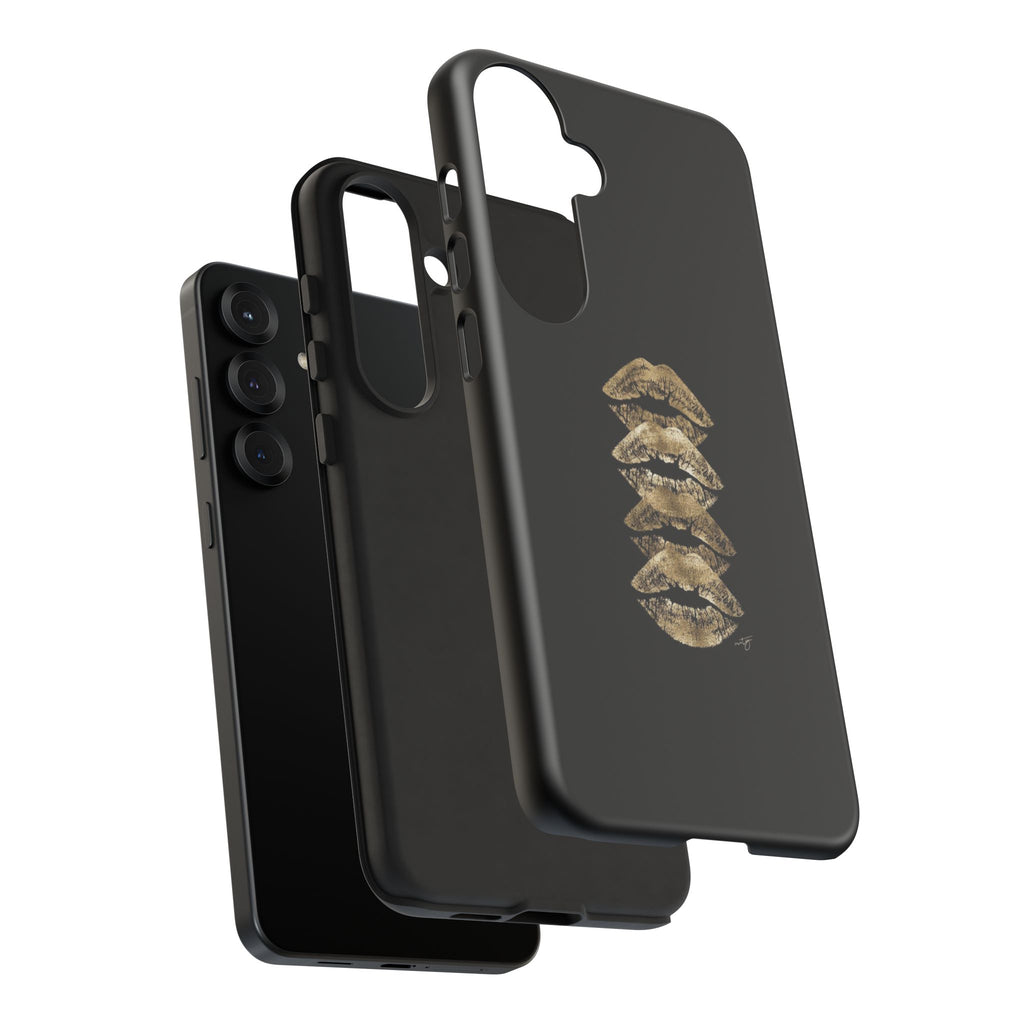 Golden Lipstick Phone Case