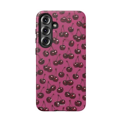 Burgundy Cherries Tough Case