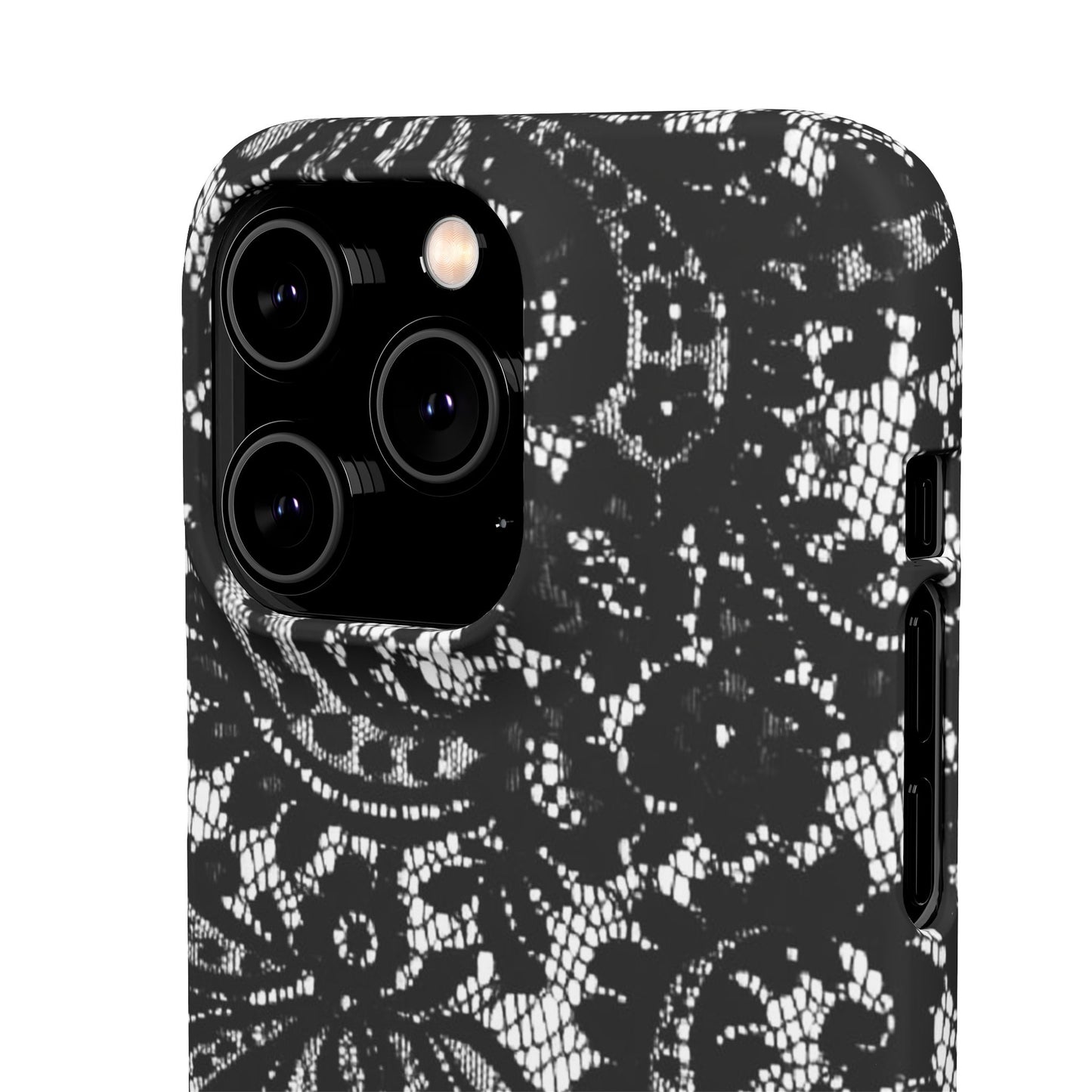 Black Lace Elegant Pattern Case