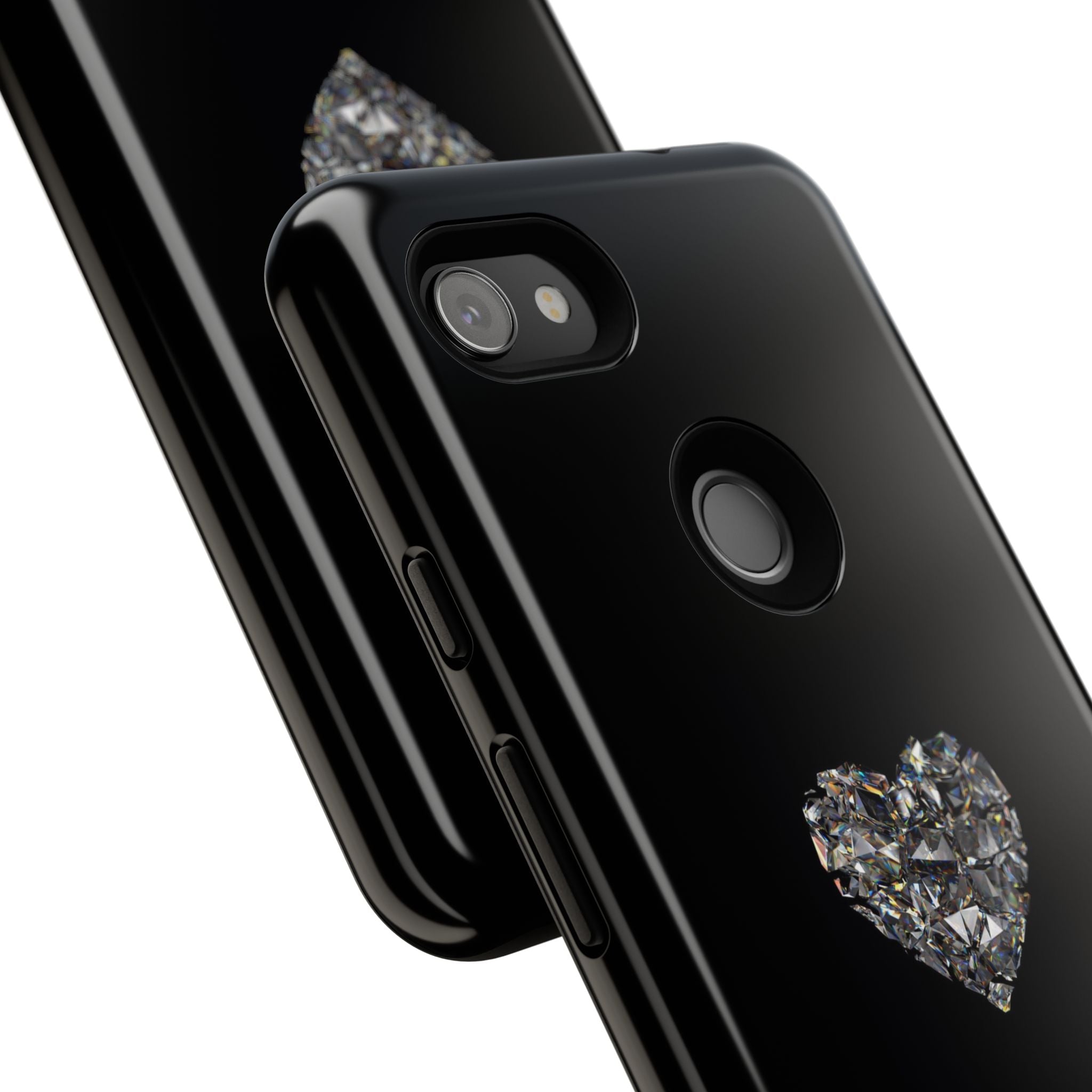 Crystal Heart Phone Case