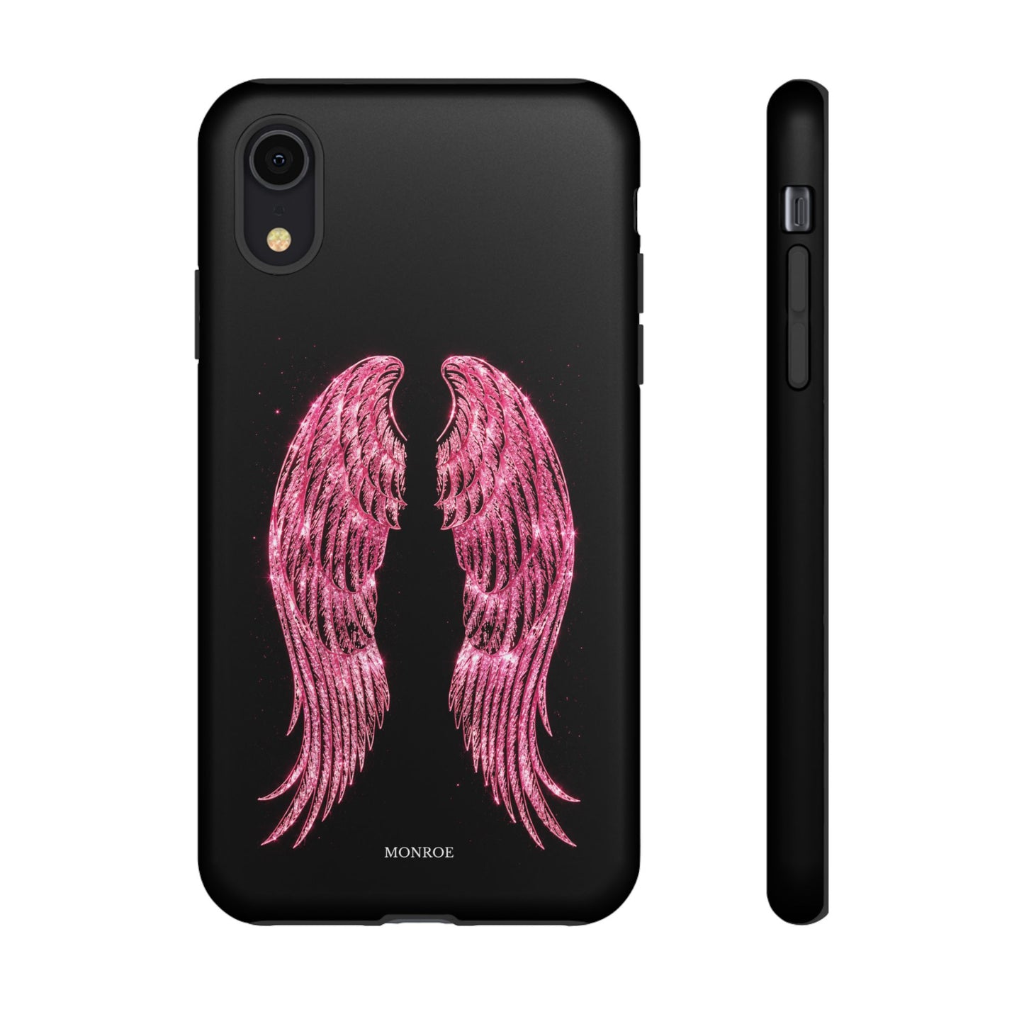Pink Glitter Angel Tough Case