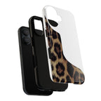 Half Cheetah Print Phone Case