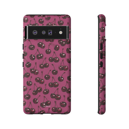 Burgundy Cherries Tough Case