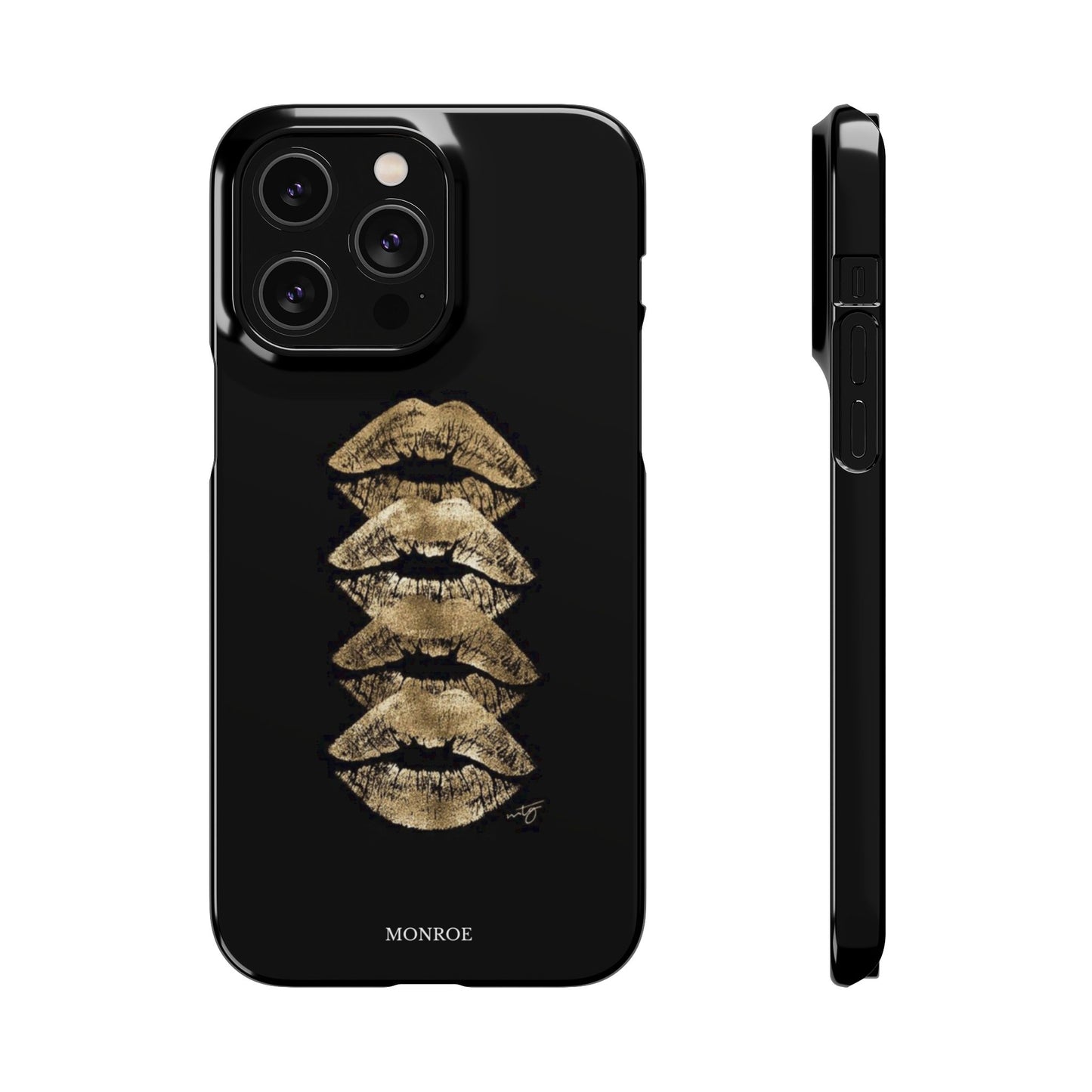 Gold Kiss Stack Case