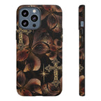Floral Cross Pattern Tough Case