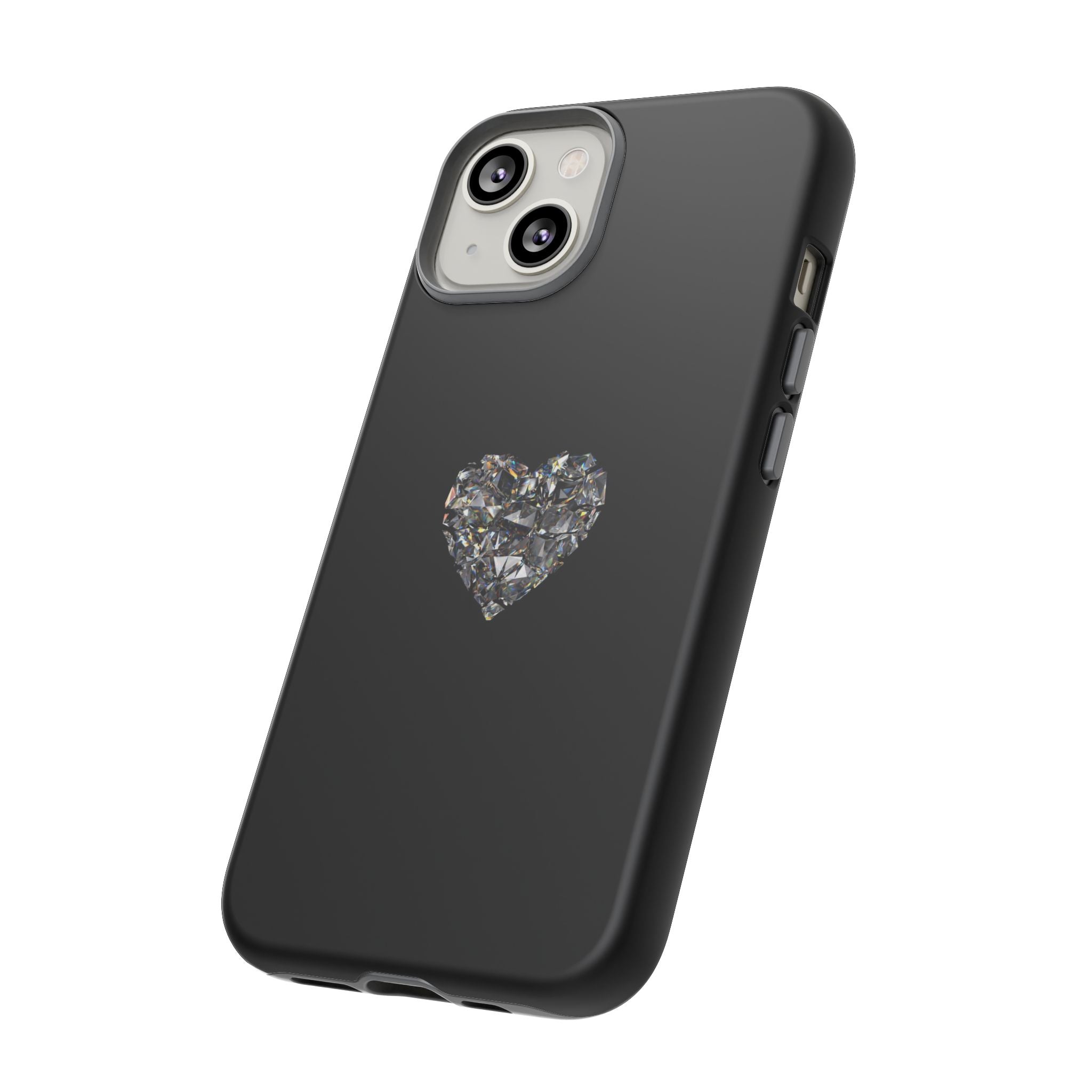 Crystal Heart Phone Case