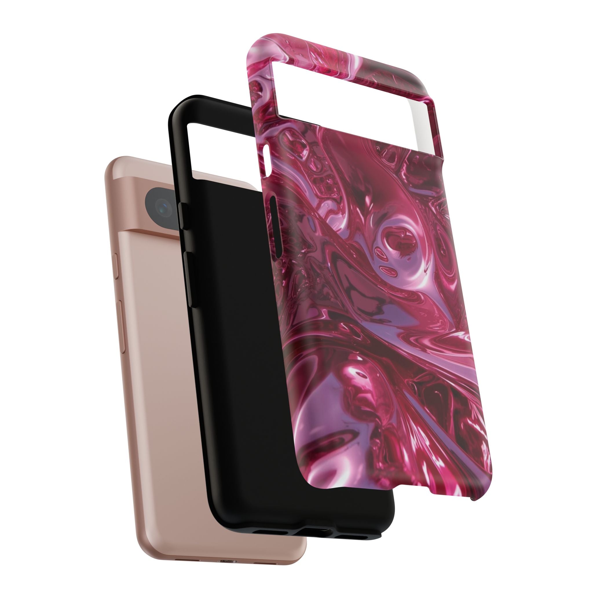 Metallic Pink Phone Case