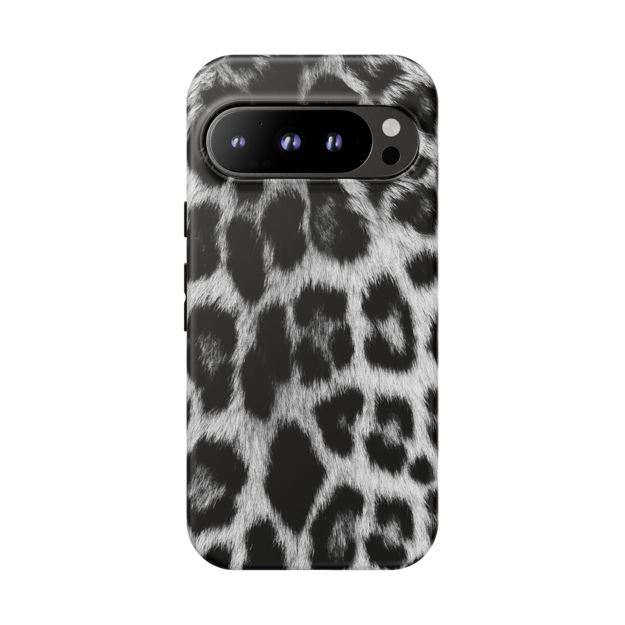 B&W Leopard Phone Case