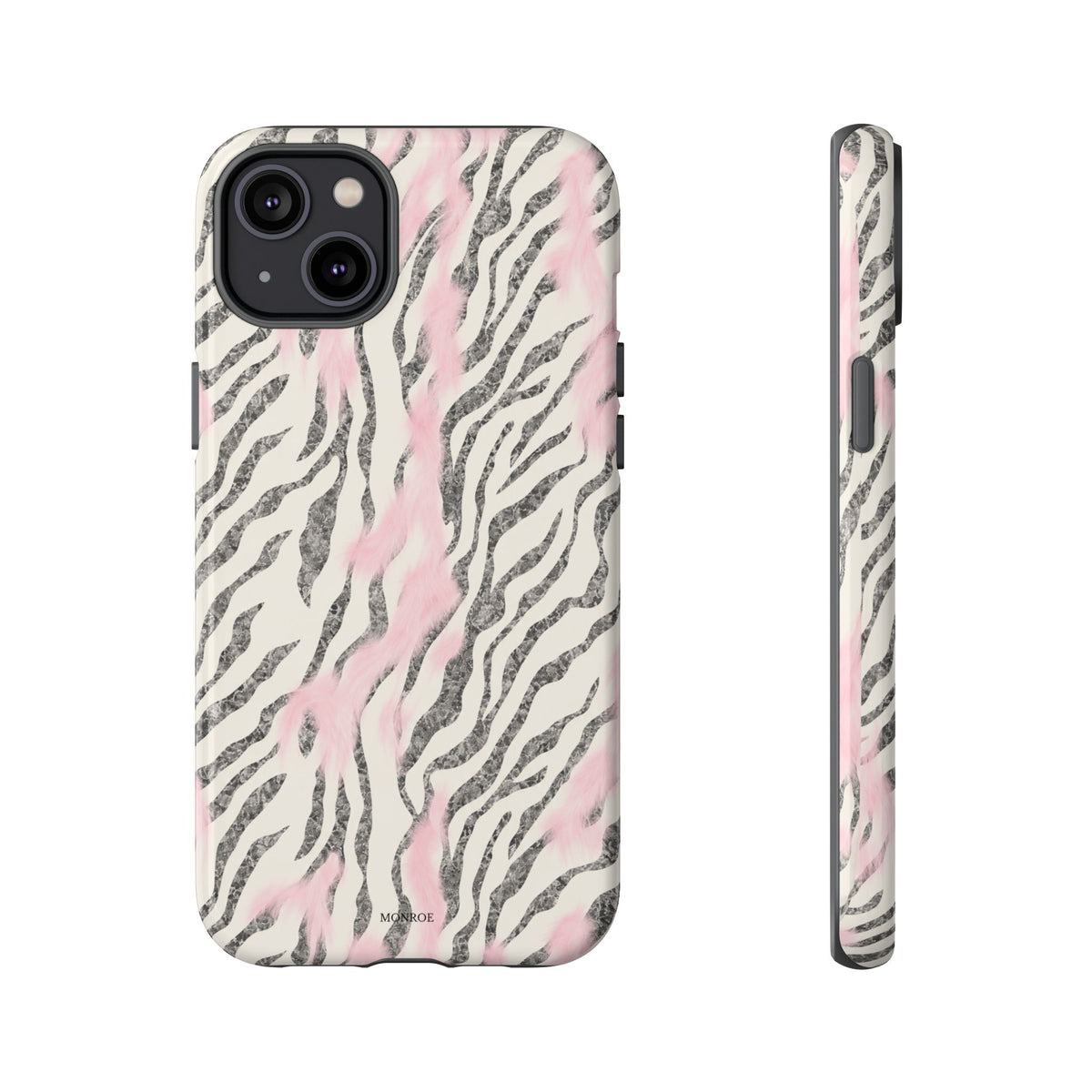 Light Pink Zebra Tough Case