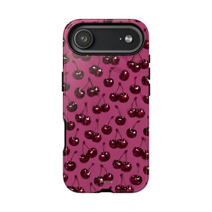 Burgundy Cherries Tough Case