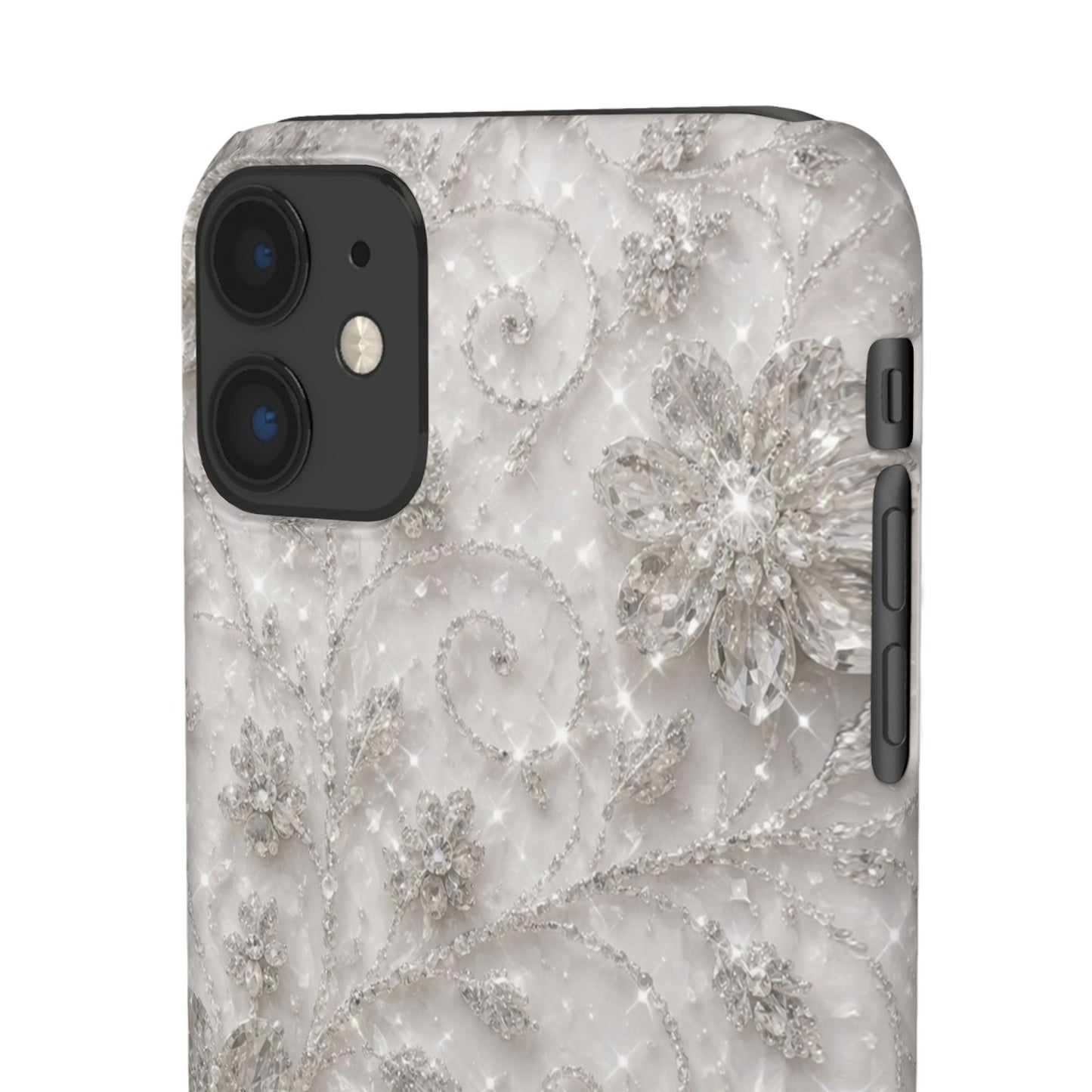 Glittery Floral Case