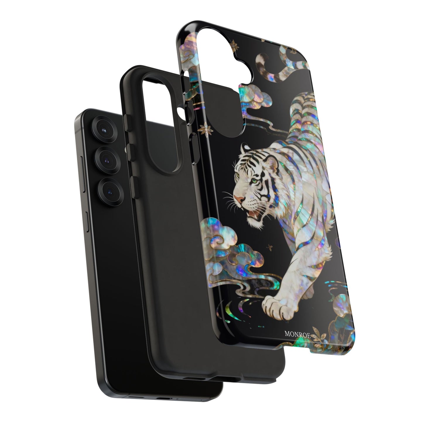 Iridescent White Tiger Tough Case