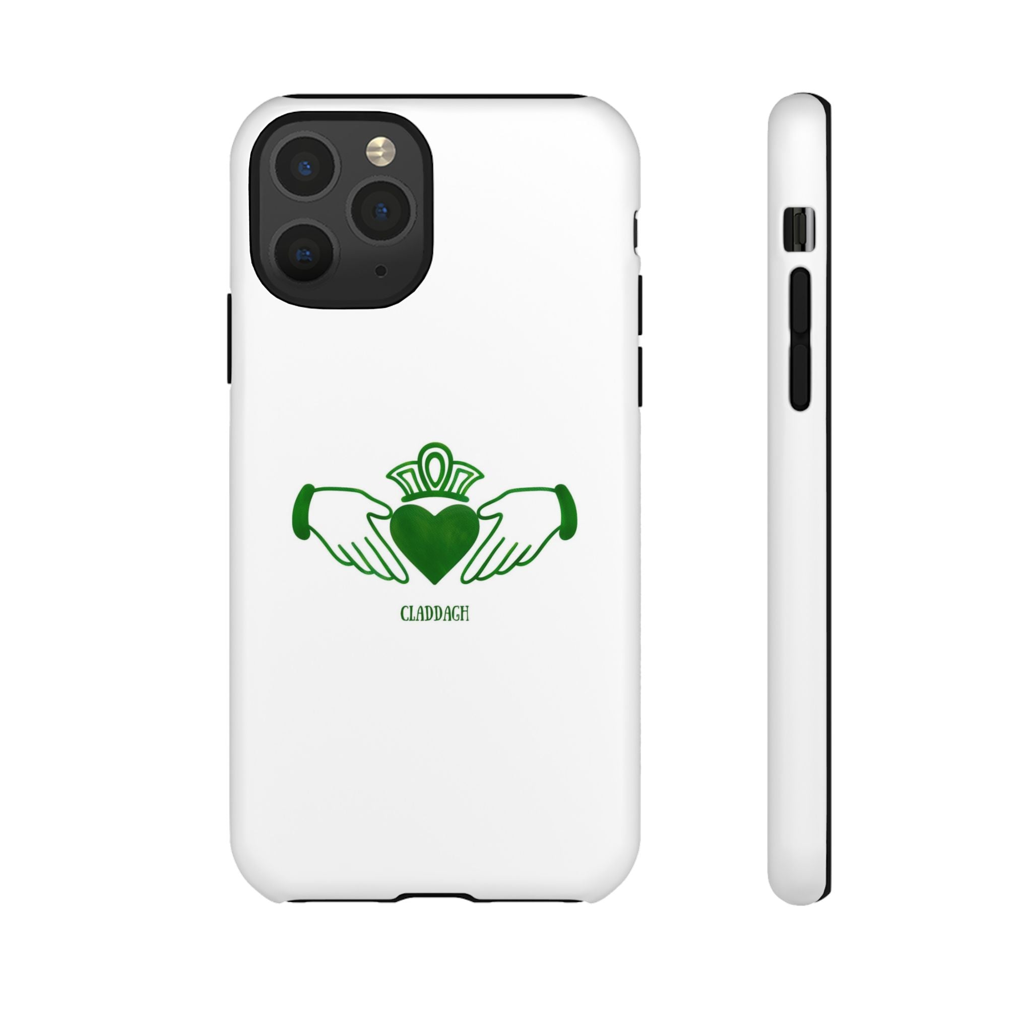 Irish Claddagh Symbol Green Tough Case