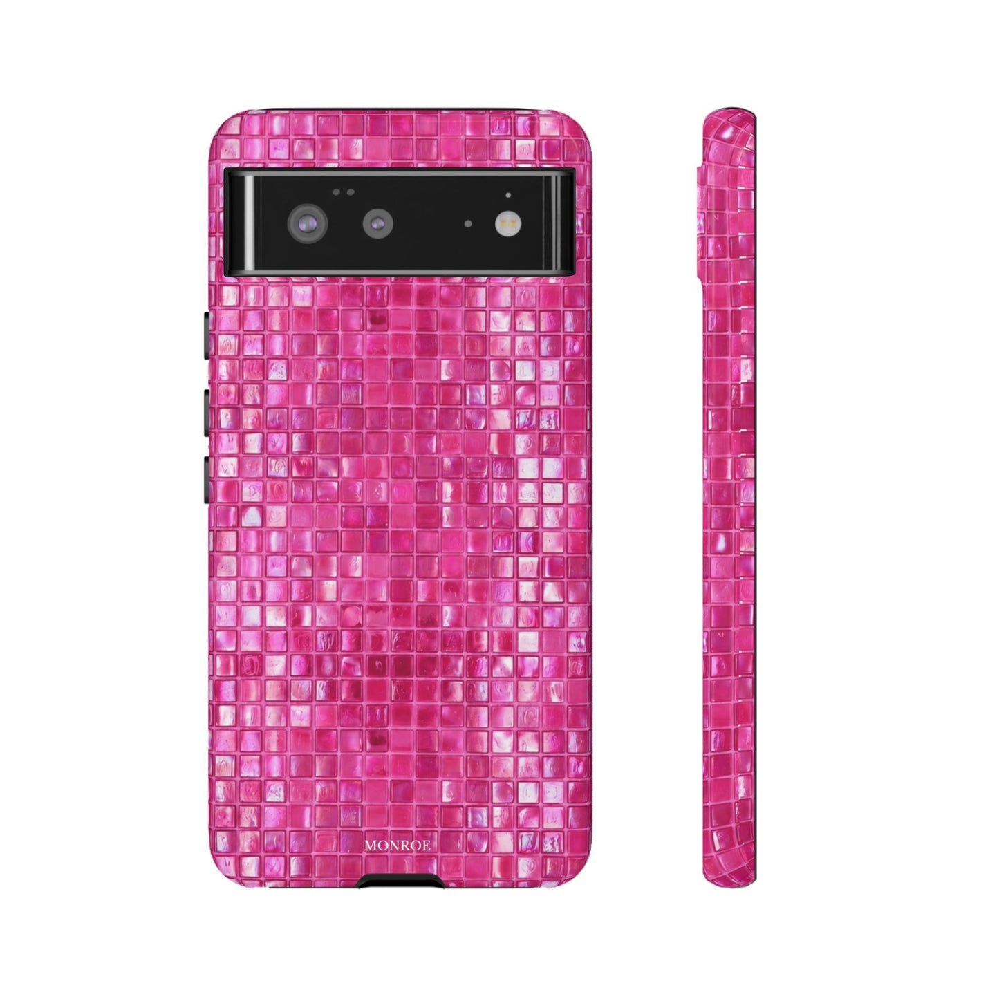 Hot Pink Mosaic Tough Case