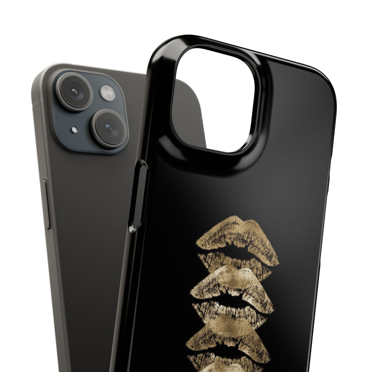Gold Kiss Stack Case
