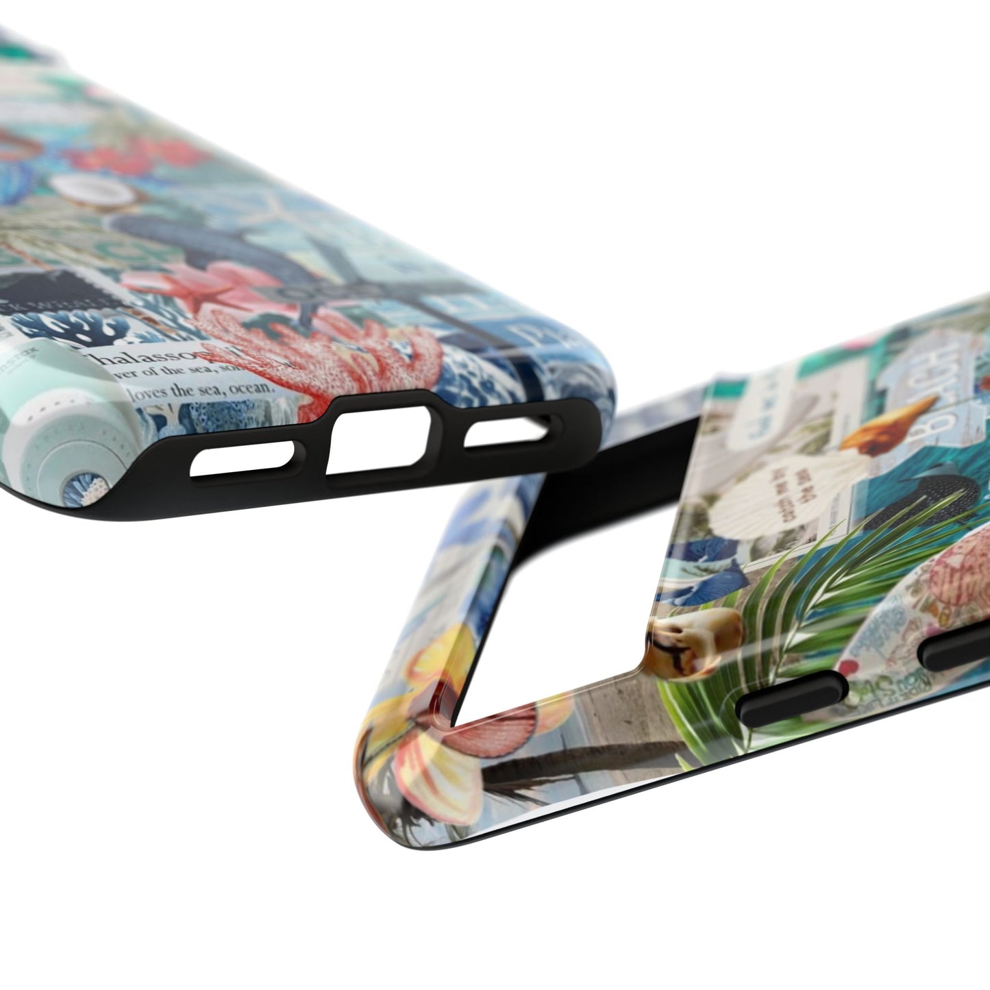 Tropical Beach Collage Tough Case