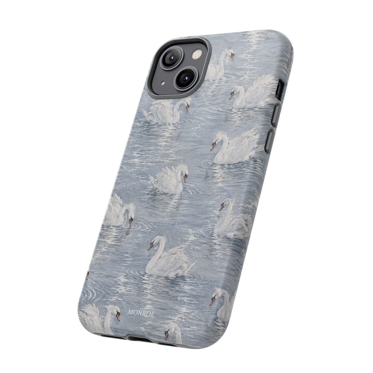 Swan Pattern Tough Case