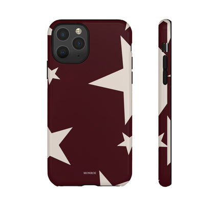 Burgundy Stars Tough Case