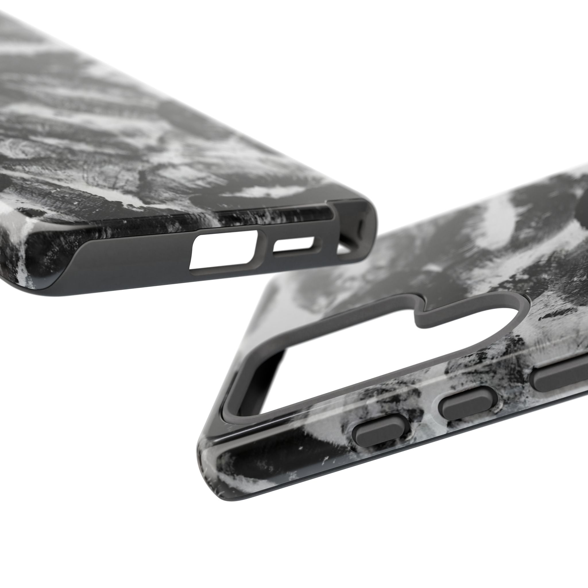 Black and Kiss Design Phone Case