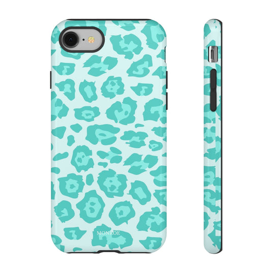 Teal Leopard Tough Case