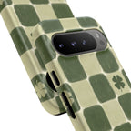 Clover Checker Tough Phone Case