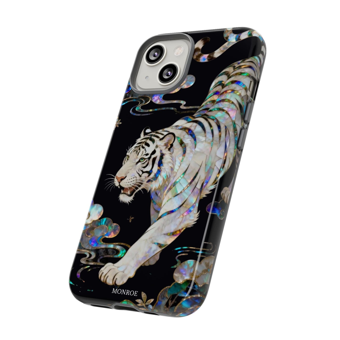 Iridescent White Tiger Tough Case