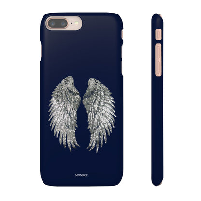 Navy Angel Wings Case