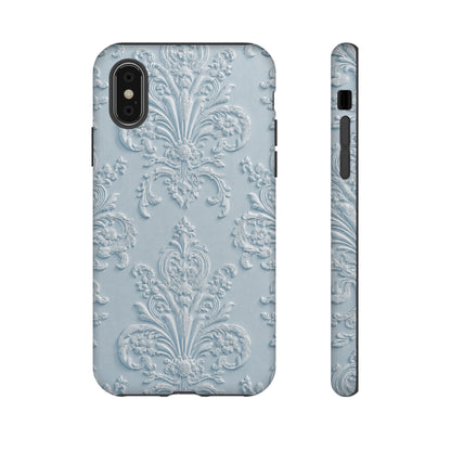 Blue Vintage Pattern Tough Case