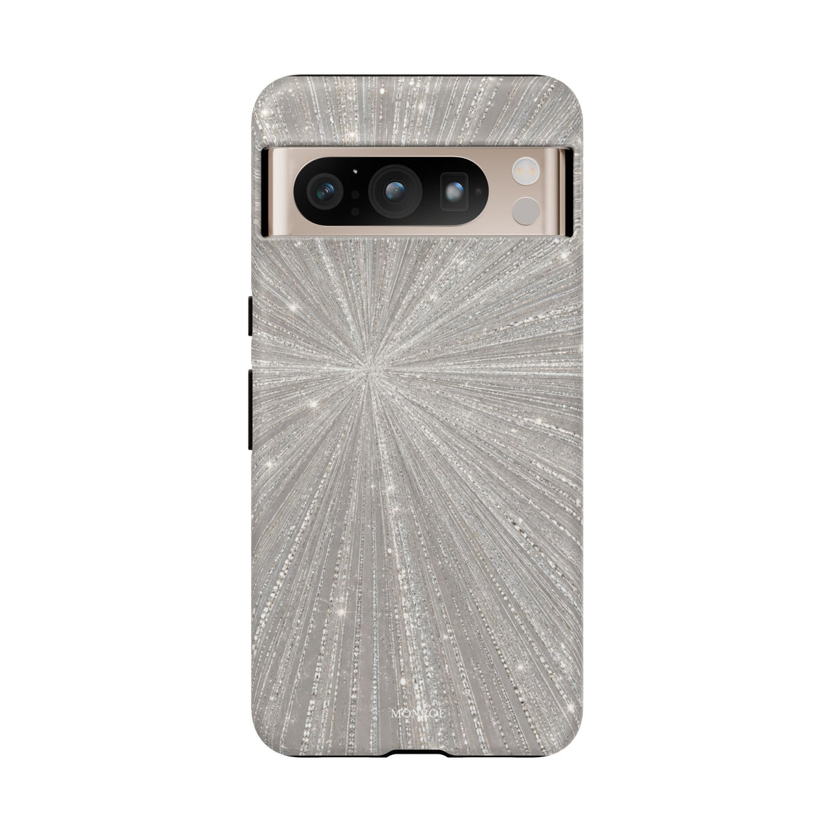 Sparkling Silver Burst Tough Case