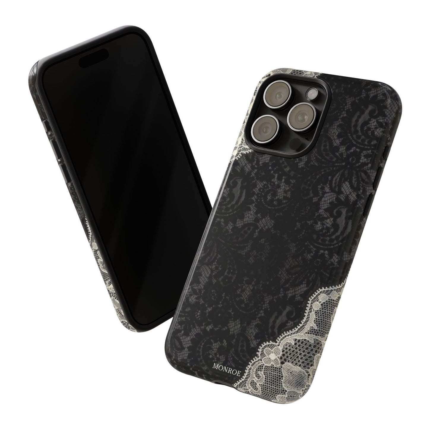 Black & White Edged Tough Case