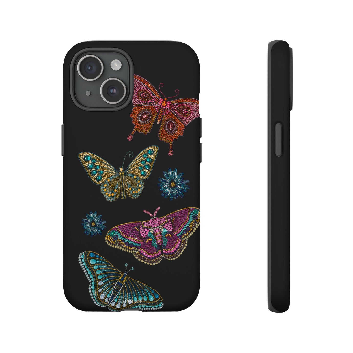 Butterfly Beaded Tough Case
