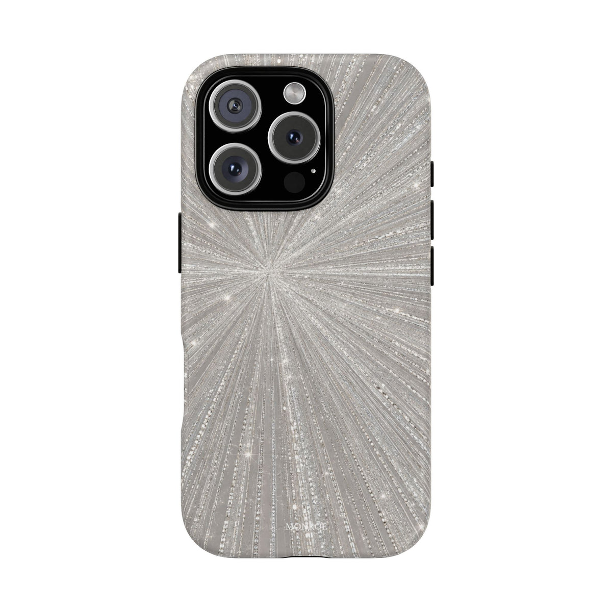 Sparkling Silver Burst Tough Case