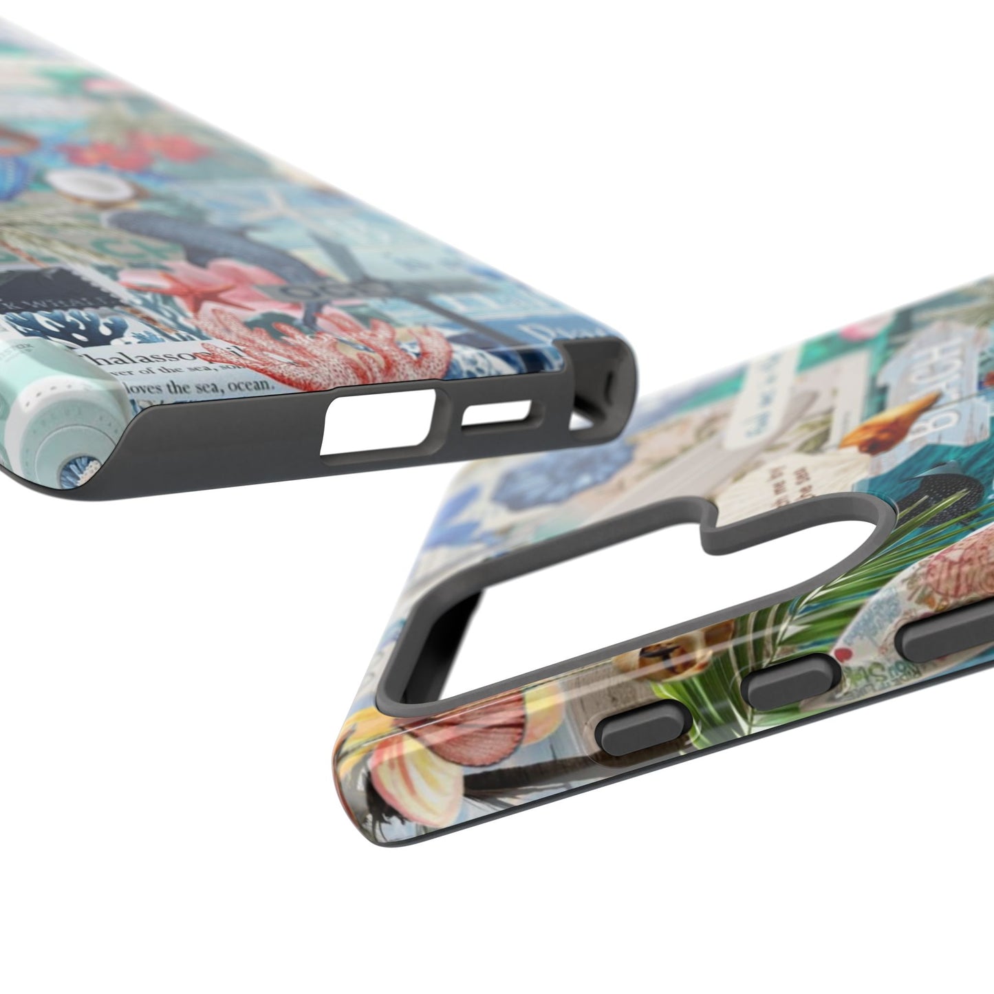 Tropical Beach Collage Tough Case