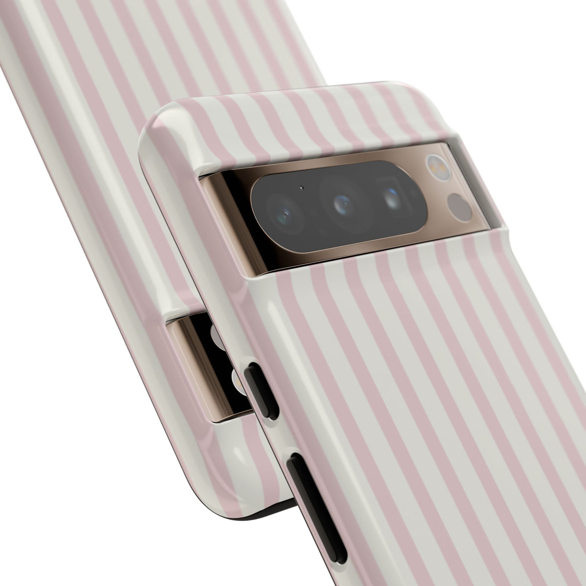Light Pink Stripe Tough Phone Case