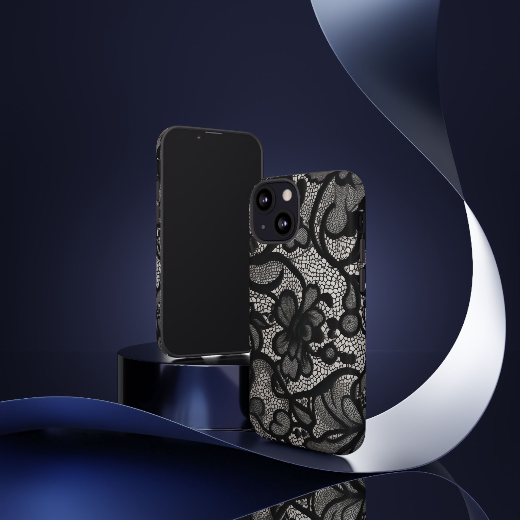 Black Lace Phone Case