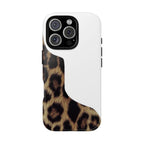 Half Cheetah Print Phone Case