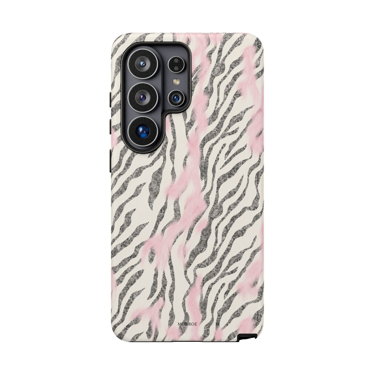 Light Pink Zebra Tough Case