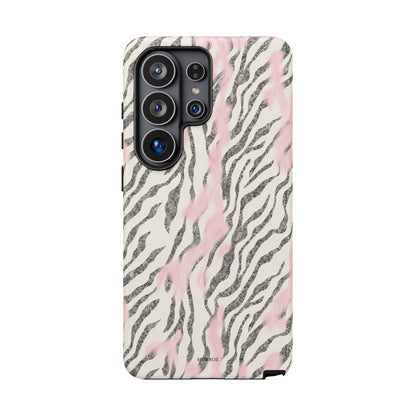 Light Pink Zebra Tough Case