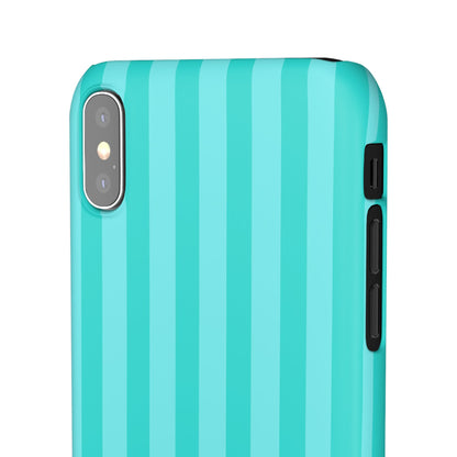 Striped Aqua Case