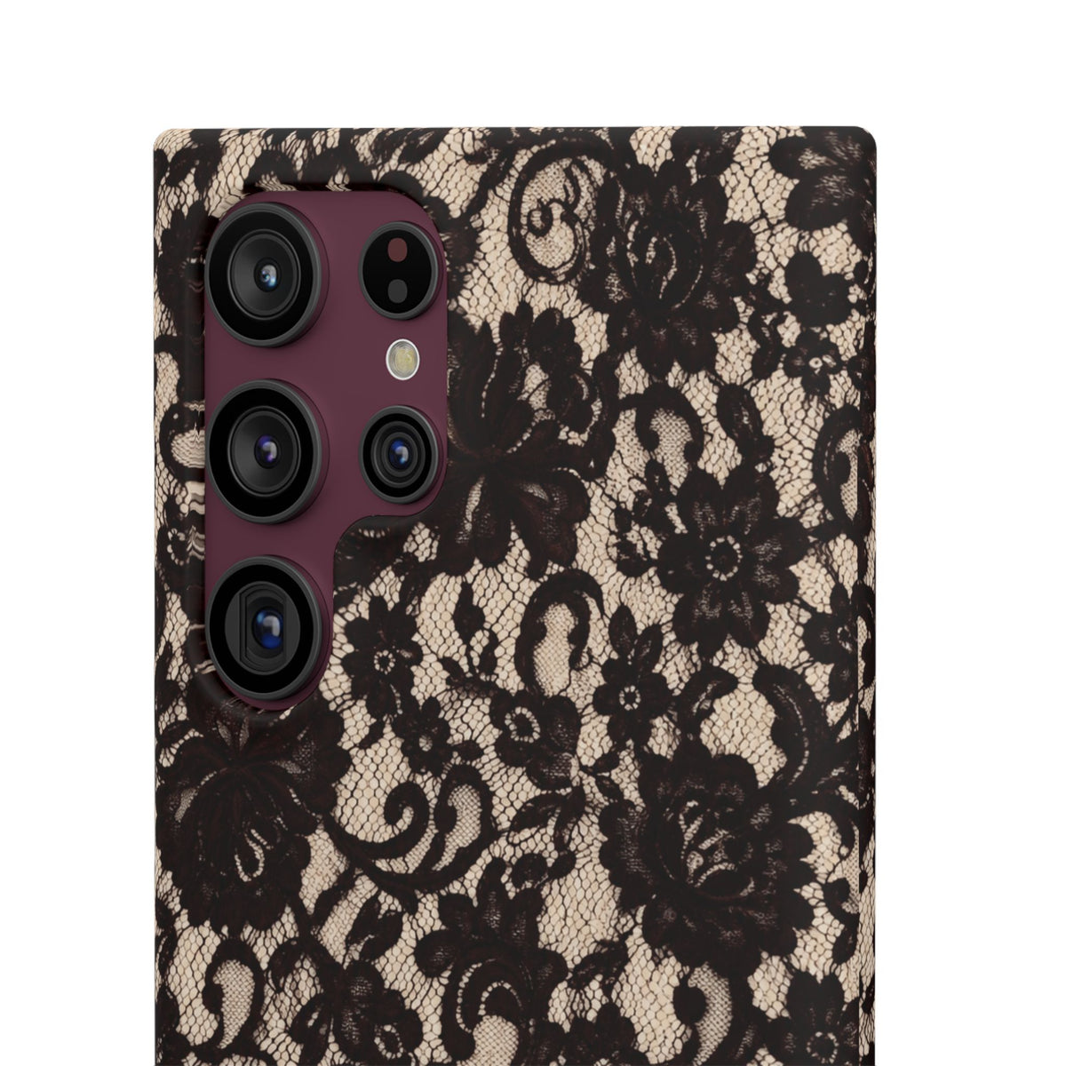 Black Cherry Snap Case