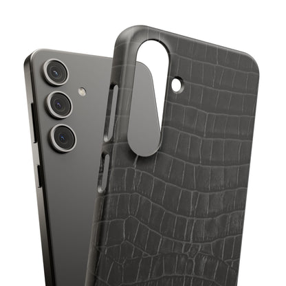 Black Croc Case
