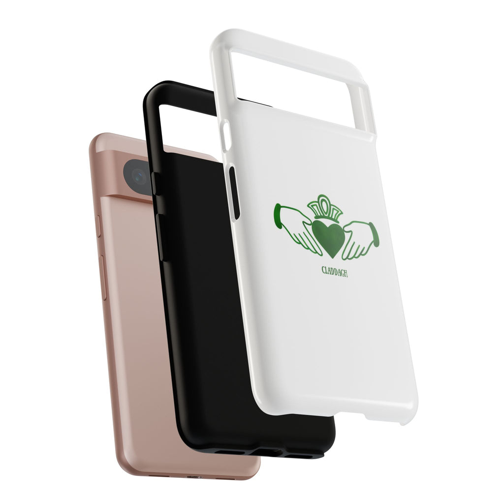 Irish Claddagh Symbol Green Tough Case