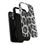 B&W Leopard Phone Case