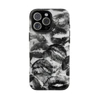 Black and Kiss Design Phone Case