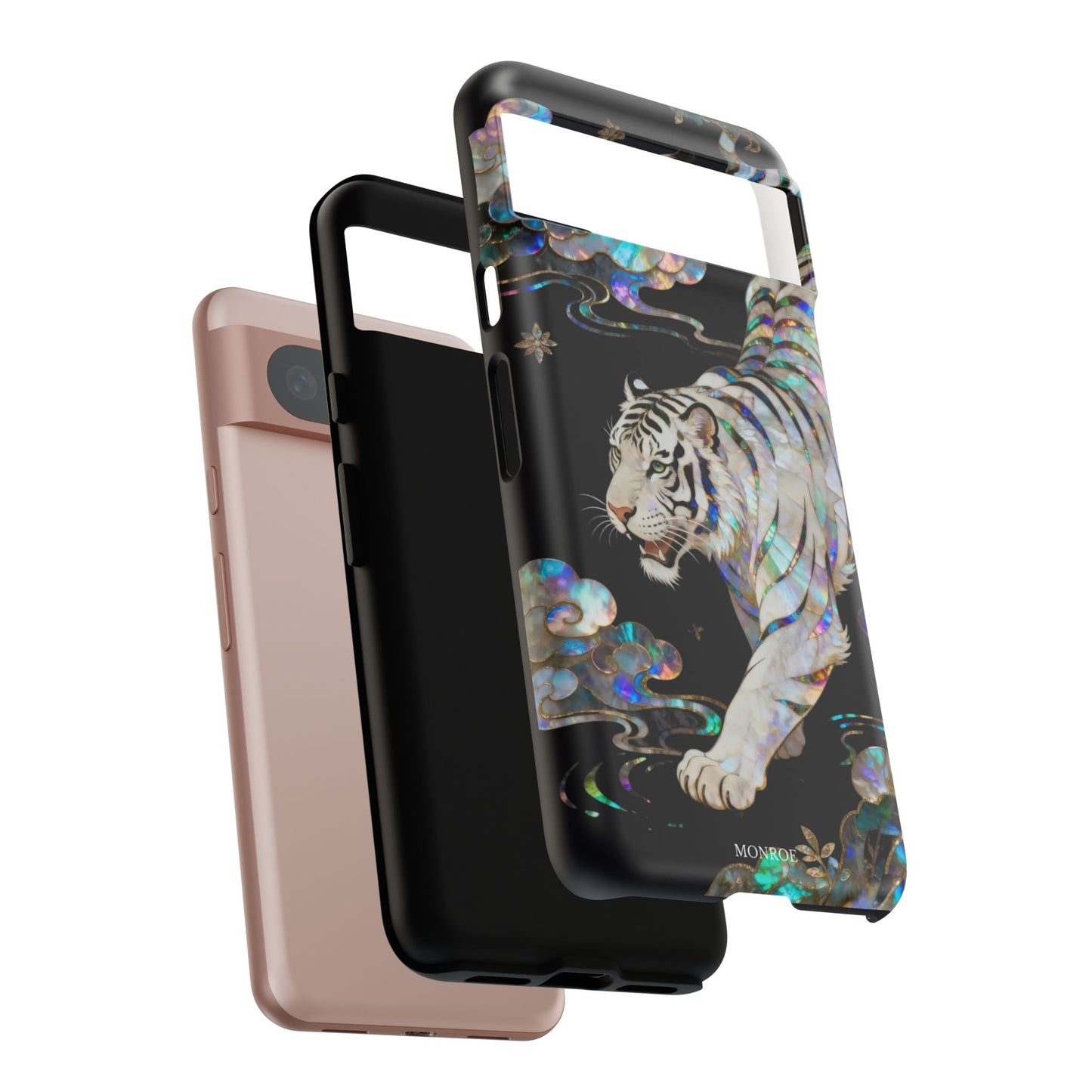 Iridescent White Tiger Tough Case