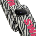 'SWAG' Zebra Print Tough Case