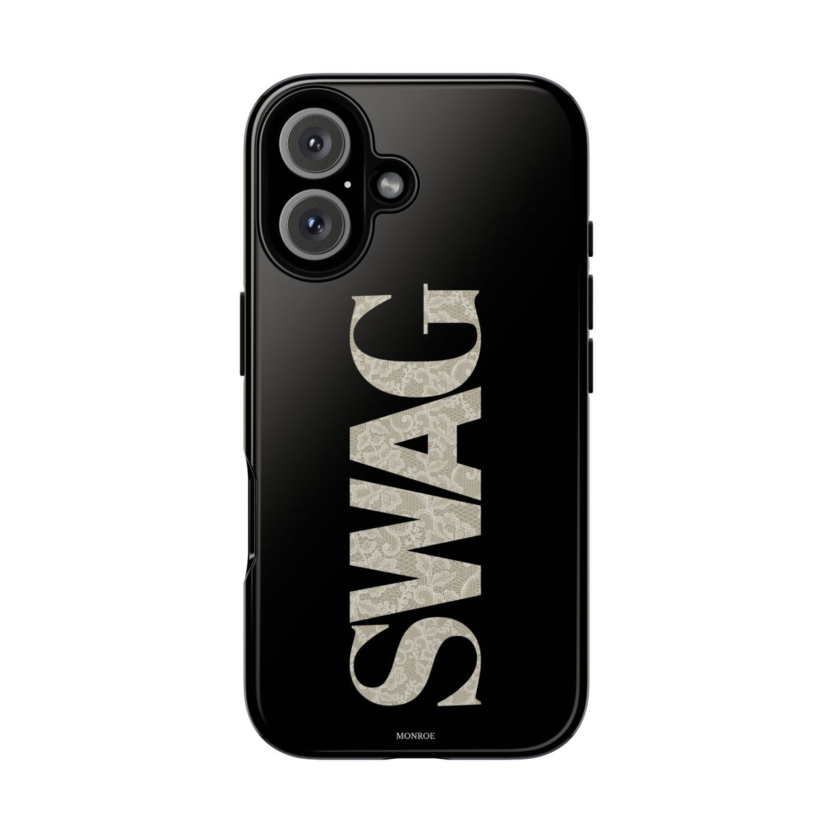 Lace Swag Black Tough Case