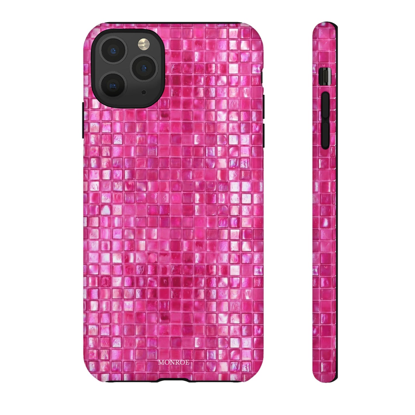 Hot Pink Mosaic Tough Case